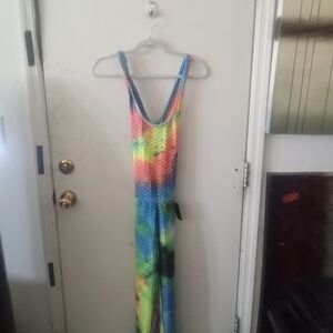 Vibrant Tie-Dye Jumpsuit